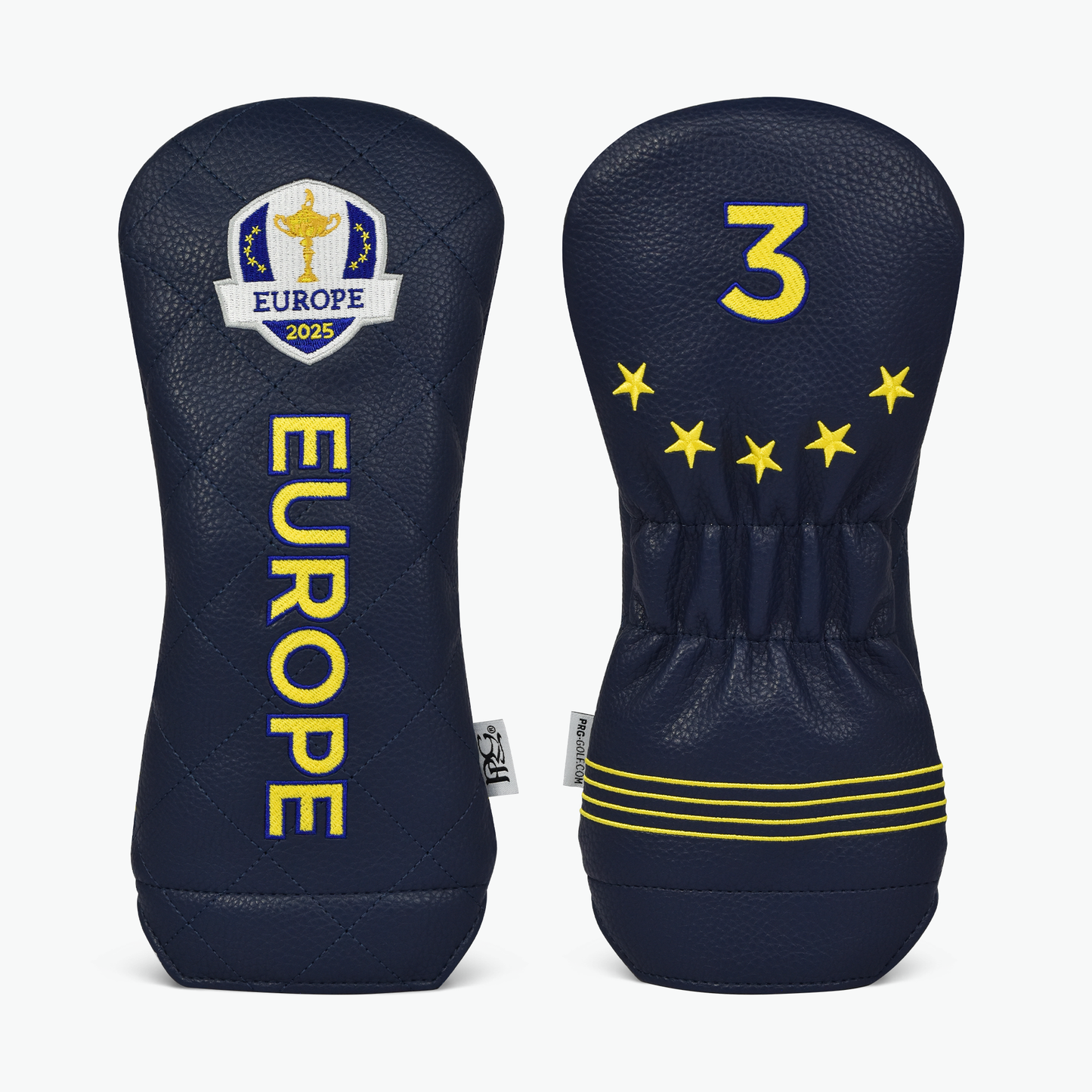 Official 2025 Ryder Cup Team Europe Elite Vintage Wood Covers