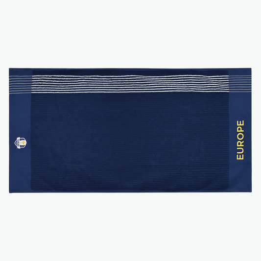 Official 2025 Ryder Cup Team Europe Retro Caddy Towel