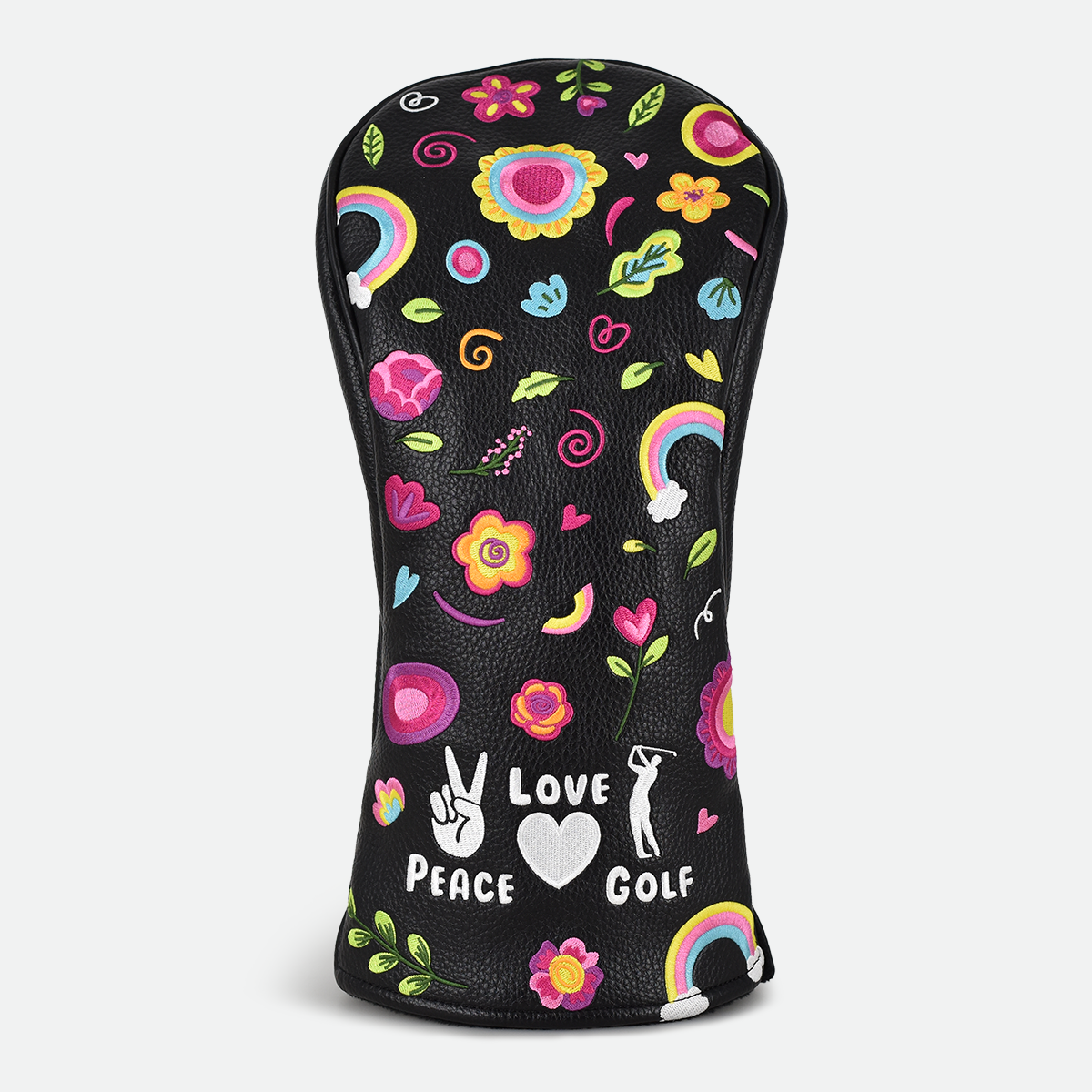 Peace, Love & Golf Wood Covers