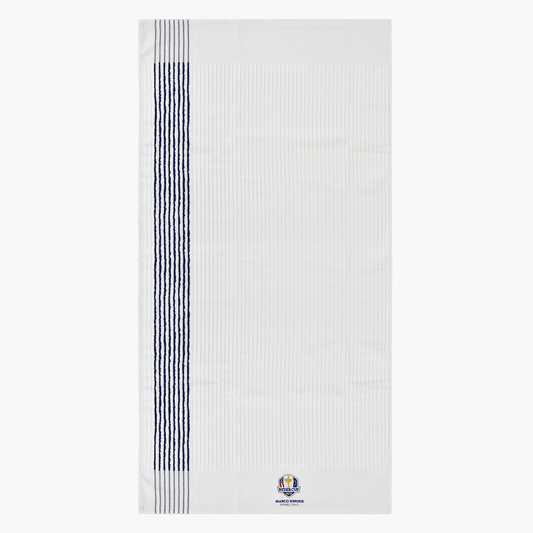 2023 Ryder Cup Retro Stripe Caddy Towel - White
