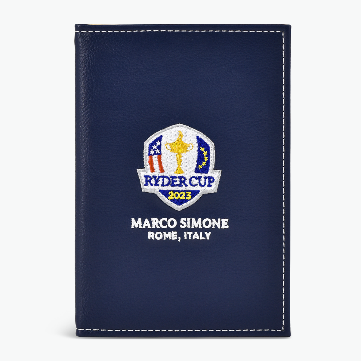 2023 Ryder Cup College Embroidered Scorecard Holder (Navy)