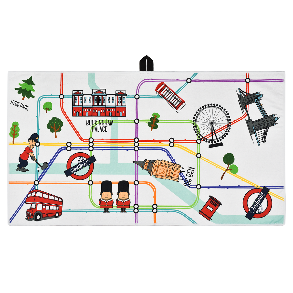 Originals UK London Towel (White)