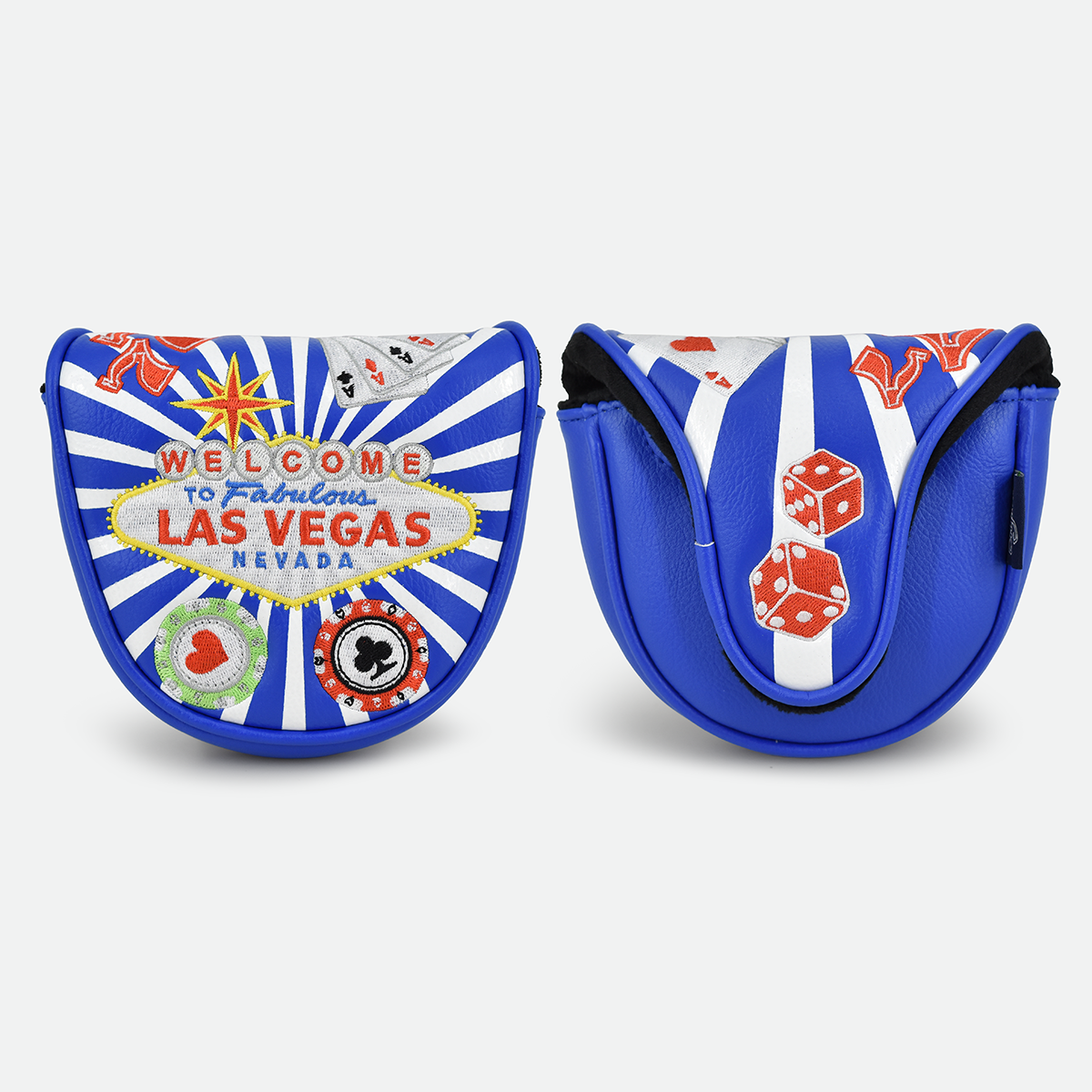 Las Vegas Mallet Putter Cover (Blue)