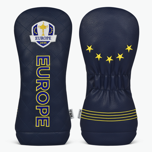 Official 2025 Ryder Cup Team Europe Elite Vintage Wood Covers