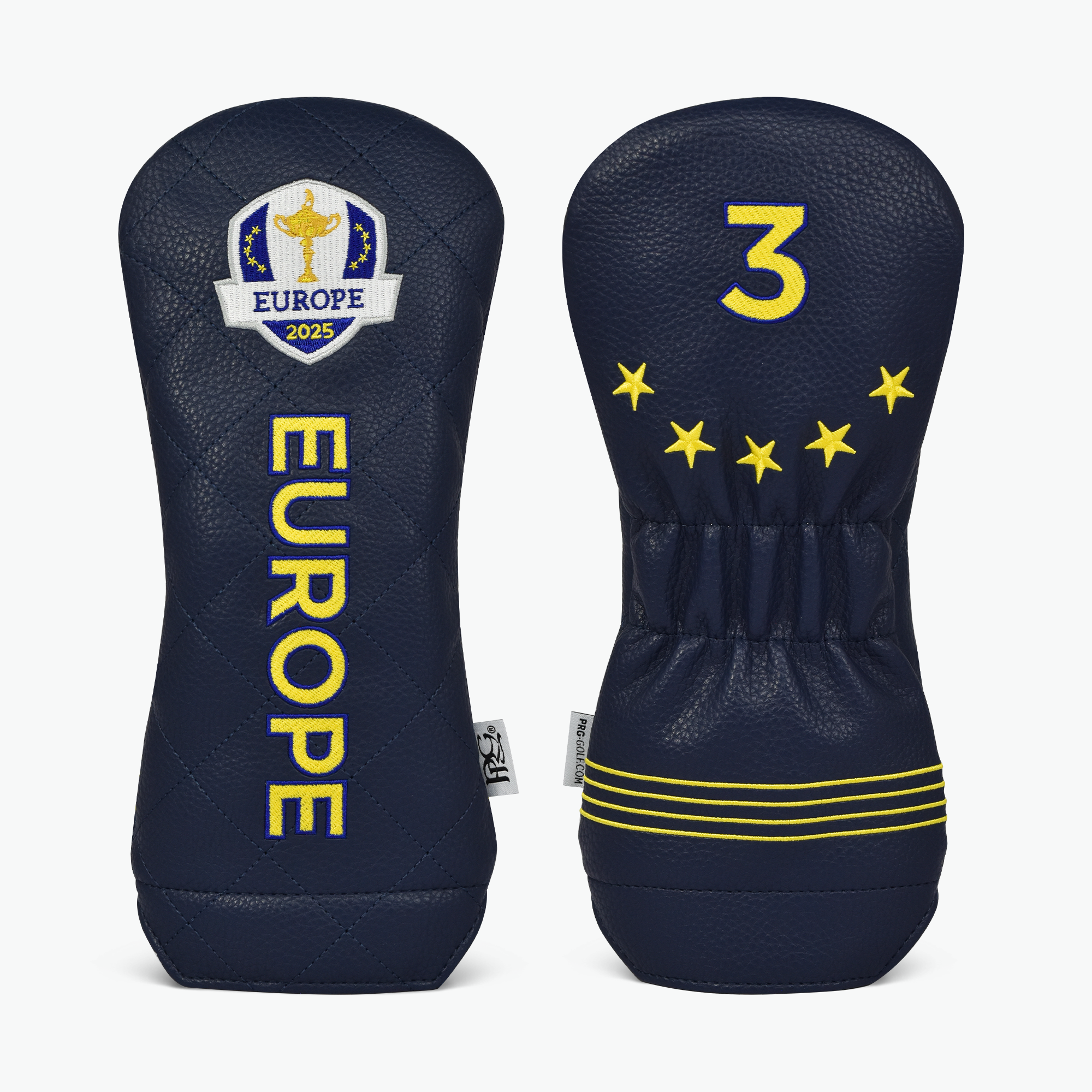 Official 2025 Ryder Cup Team Europe Elite Vintage Wood Covers