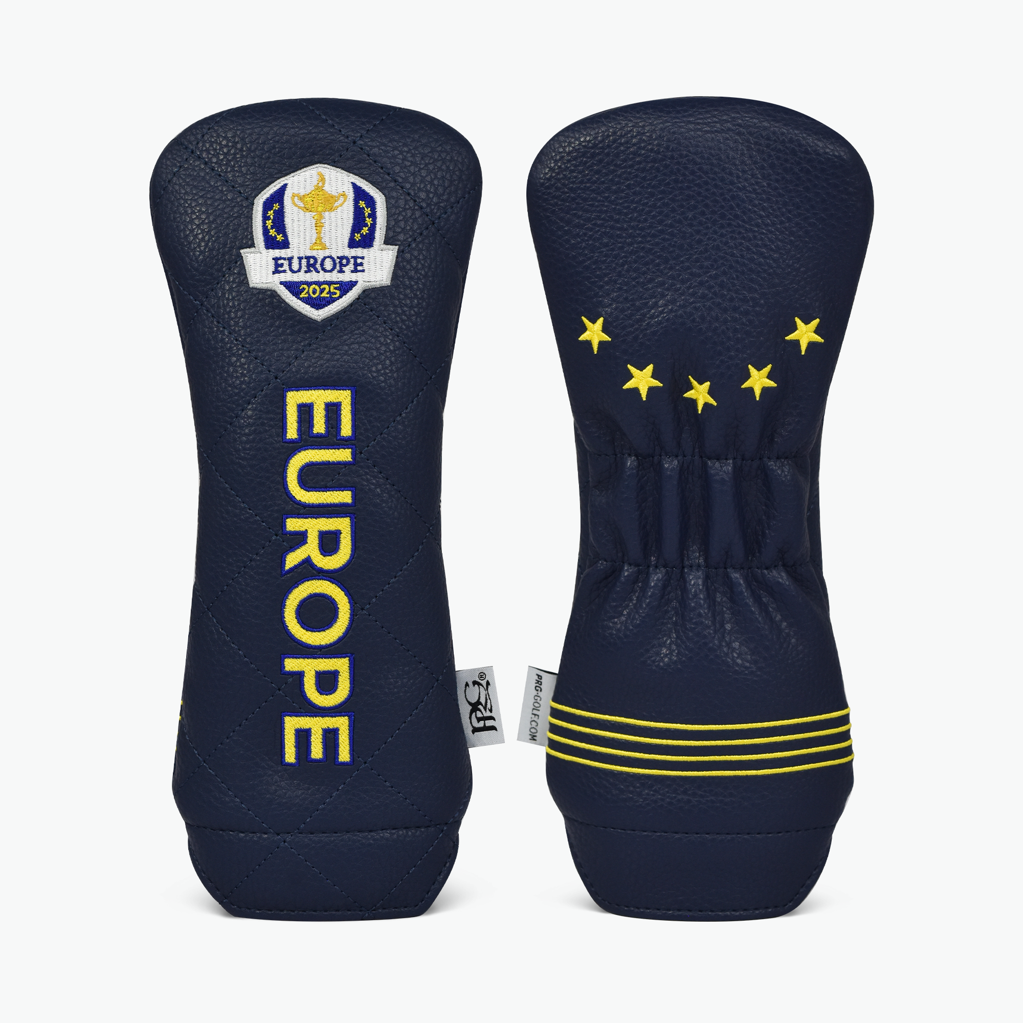 Official 2025 Ryder Cup Team Europe Elite Vintage Wood Covers