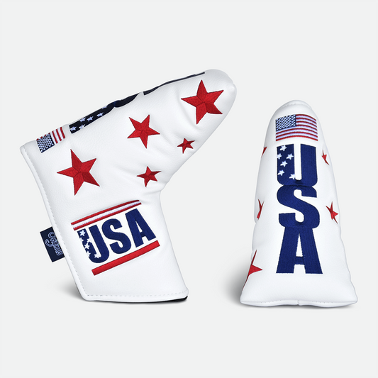 USA White Blade Putter Cover