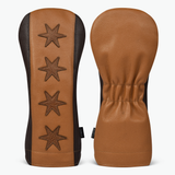 Chicago Flag Driver Cover (Tuscany Leather)