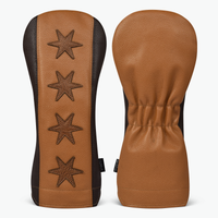 Chicago Flag Driver Cover (Tuscany Leather)