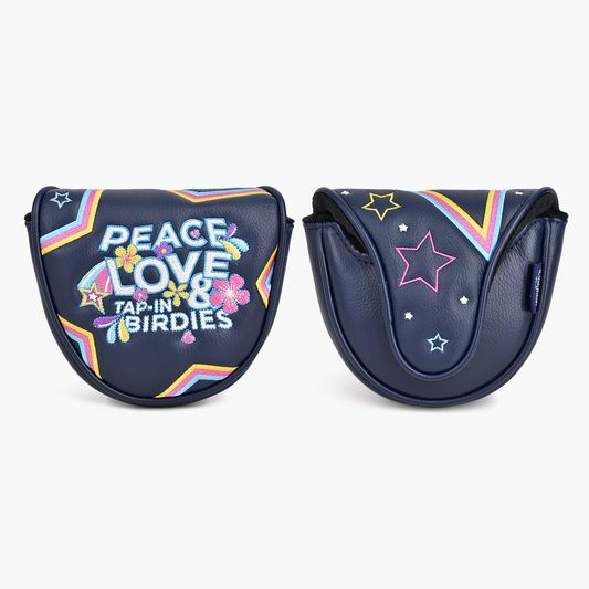 Peace & Love Mallet Putter Cover