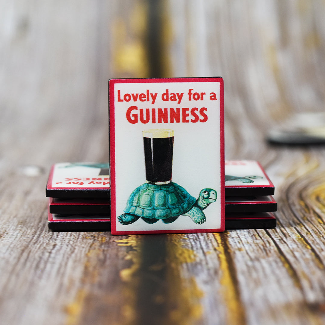 Guinness Turtle Ceramic Marker