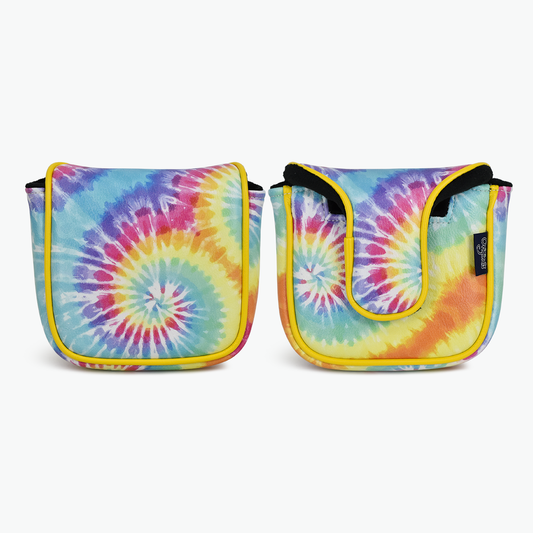 Retro Tie Dye Spider Mallet Cover