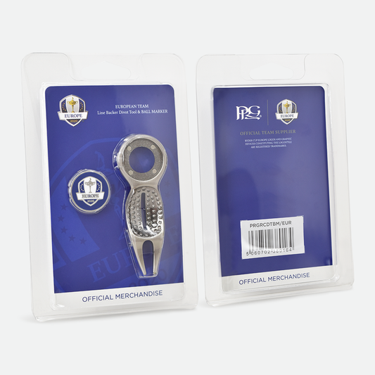 2020 Europe Ryder Cup Team Official Divot Tool and Ball Marker