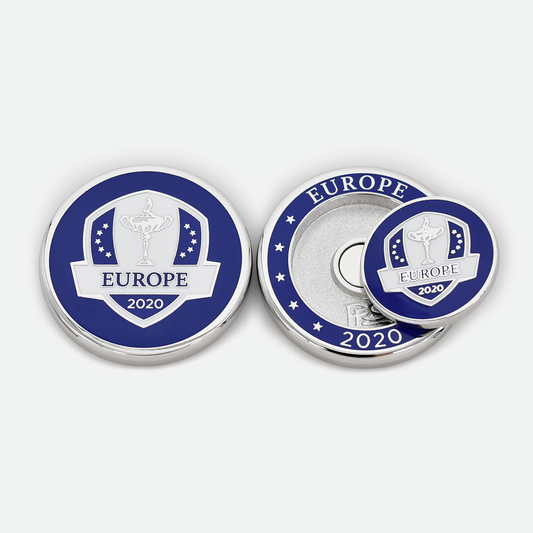 2020 Europe Ryder Cup Team Official Duo Ball Marker