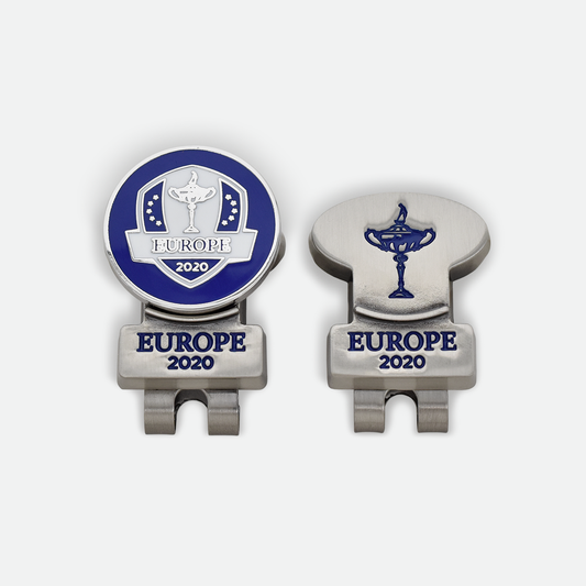 2020 Europe Ryder Cup Team Official Hat Clip with Ball Marker