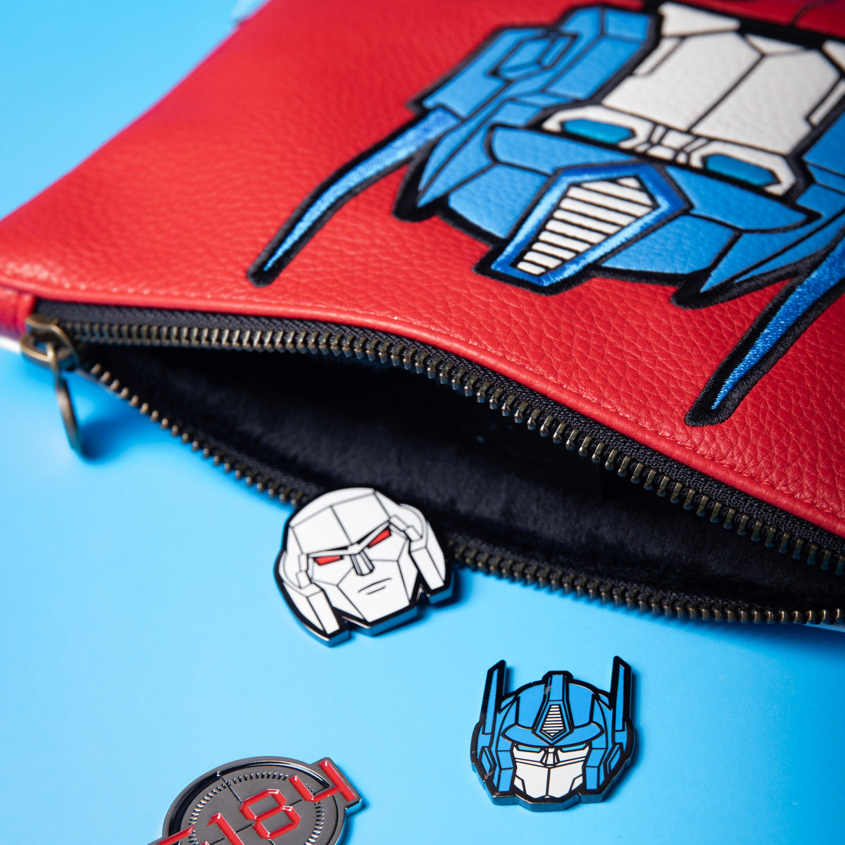 Transformers Optimus Prime Zip Valuables Pouch