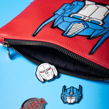 Transformers Optimus Prime Zip Valuables Pouch