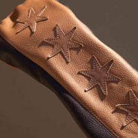 Chicago Flag Driver Cover (Tuscany Leather)
