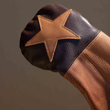 Texas Flag Driver Cover (Tuscany Leather)
