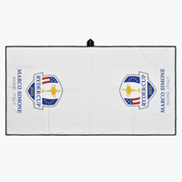 2023 RYDER CUP Aqua-Lock Caddy Towel Sublimated (White)