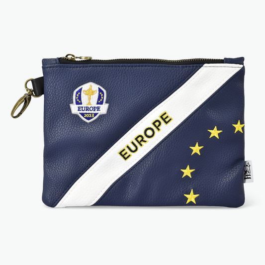 2023 EUROPEAN RYDER CUP TEAM ELITE COLLEGE PREMIUM ZIP TOTE BAG