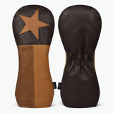 Texas Flag Driver Cover (Tuscany Leather)