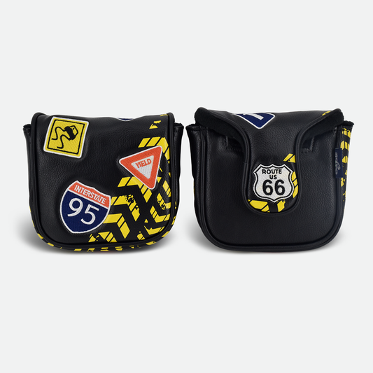 Golf Cart Crossing Spider Mallet Putter Cover