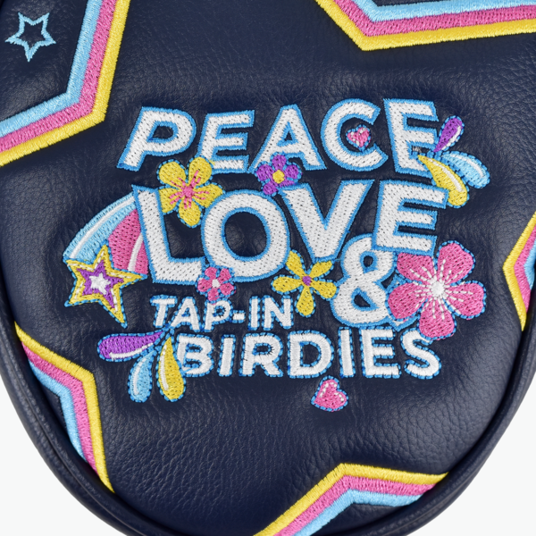 Peace & Love Mallet Putter Cover - Image 2