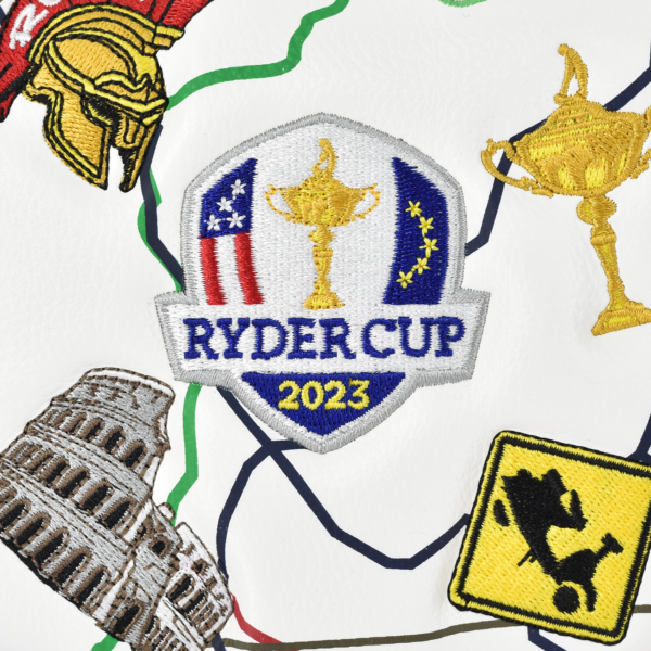 2023 RYDER CUP ORIGINALS “ALL ROADS LEAD TO ROME” SPIDER MALLET PUTTER COVER - Image 2