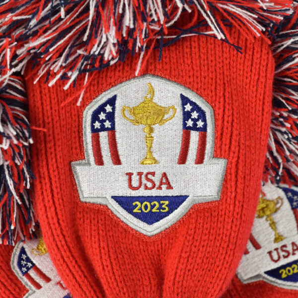 2023 USA RYDER CUP TEAM PomPom Wood Covers - Image 3